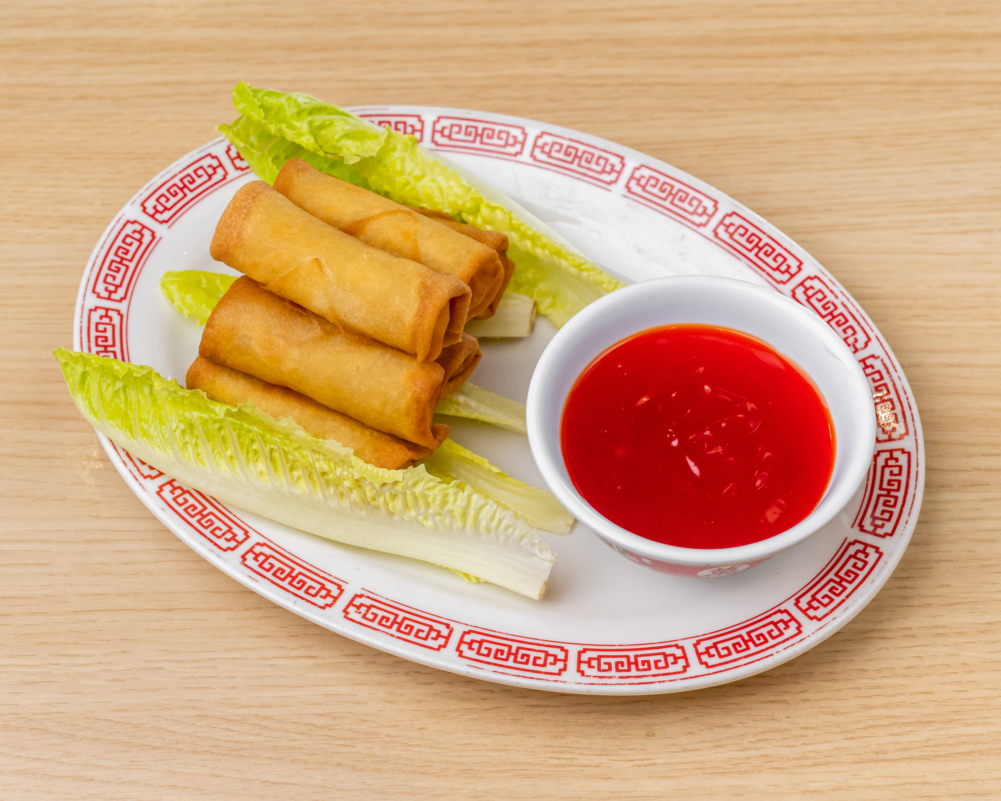 A8. VEGETABLE SPRING ROLLS (6) image